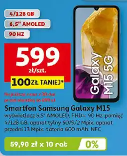 Auchan Smartfon Samsung Galaxy M15 oferta