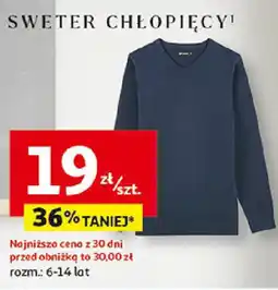 Auchan Sweter chłopięcy oferta