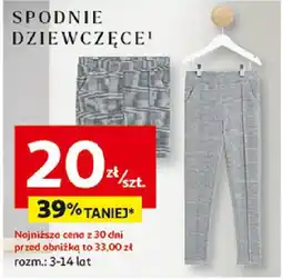 Spodnie dziewczęce