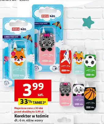 Auchan Korektor w taśmie oferta