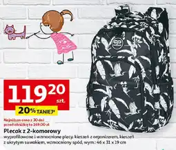 Auchan Plecak z 2-komorowy oferta