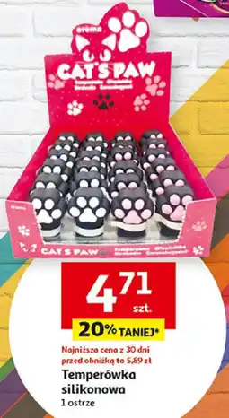 Auchan Temperówka silikonowa oferta