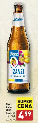 ALDI Piwo Amber Zanzi, 500 ml oferta