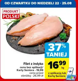 Carrefour Filet z indyka Polski oferta