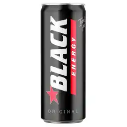 Carrefour Black Energy Original Gazowany napój energetyzujący 250 ml oferta