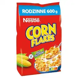 Carrefour Nestlé Corn Flakes Chrupiące płatki kukurydziane z witaminami 600 g oferta