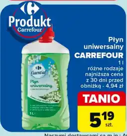 Carrefour Płyn uniwersalny Carrefour oferta