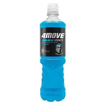Carrefour 4Move Napój izotoniczny niegazowany o smaku wieloowocowym 750 ml oferta