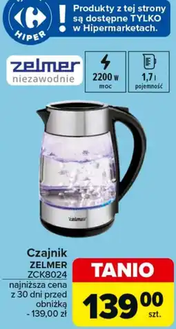 Carrefour Czajnik elektryczny oferta