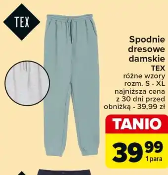 Carrefour Spodnie dresowe TEX oferta