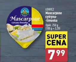 ALDI Mascarpone Łowicz oferta