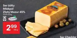 Delikatesy Centrum Mlekpol Ser Złoty Mazur oferta