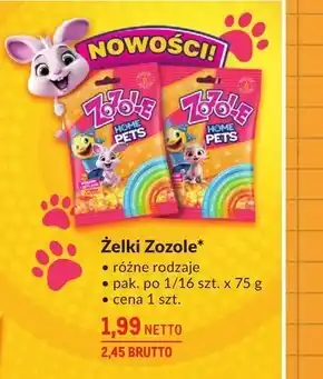 Makro Żelki Zozole oferta