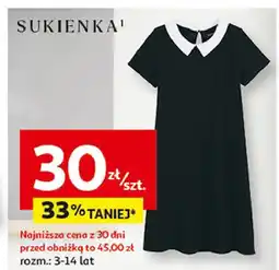 Auchan Sukienka dziewczęca 3-14 lat oferta
