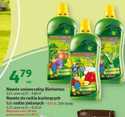 Auchan Nawoz do roślin kwitnących Biohumus oferta