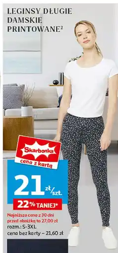 Auchan Legginsy damskie s-3xl oferta