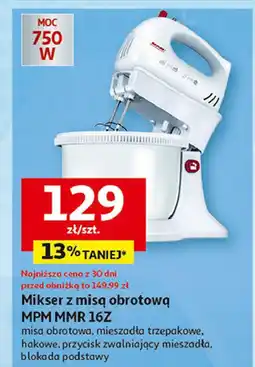 Auchan Mikser z misą mmr-16z Mpm Product oferta
