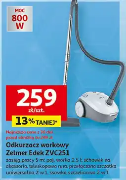 Auchan Odkurzacz edek zvc251 Zelmer oferta