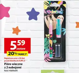 Pióro wieczne + naboje Colorino