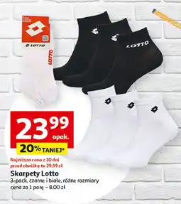 Auchan Skarpety męskie Lotto oferta