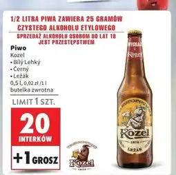 Intermarche Piwo Kozel Bily Lehky oferta