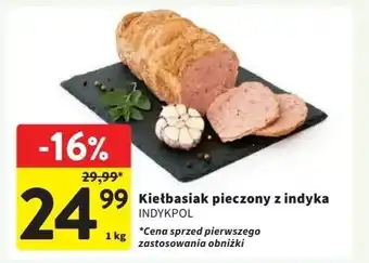 Intermarche Kiełbasiak pieczony z indyka Indykpol oferta