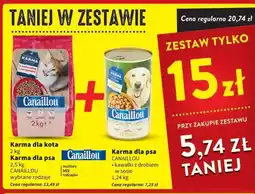 Intermarche Pokarm dla psa z drobiem Canaillou oferta