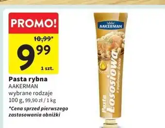 Intermarche Pasta łososiowa Aakerman oferta