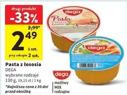 Intermarche Pasta z łososiem łagodna Dega oferta