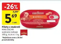 Intermarche Filety z makreli w sosie pomidorowym King Oscar oferta