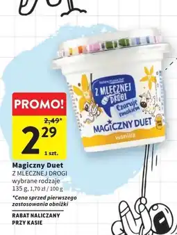 Intermarche Jogurt magiczny duet wanilia Z Mlecznej Drogi oferta