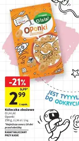 Intermarche Płatki oponki O La La! oferta