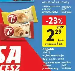 Intermarche Croissant z nadzieniem o smaku spumante 7 Days oferta