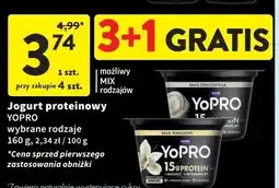 Intermarche Jogurt proteinowy wanilia Danone Yopro oferta