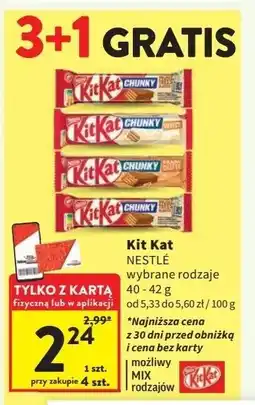 Intermarche Baton Kitkat Chunky oferta
