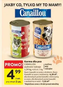 Intermarche Pokarm dla psa z wołowiną Canaillou oferta