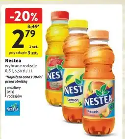 Intermarche Napój peach Nestea oferta