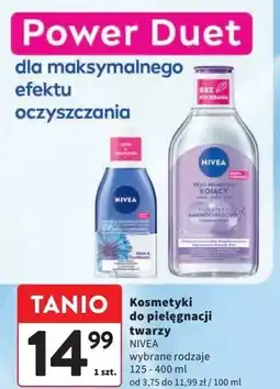 Intermarche Płyn micelarny formuła 3w1 cera wrażliwa i nadwrażliwa Nivea Micellair oferta