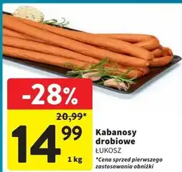 Intermarche Kabanosy drobiowe Łukosz oferta
