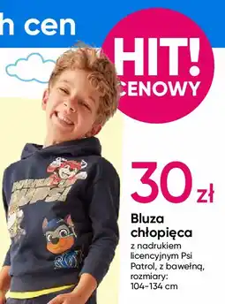 Pepco Bluza chłopięca 104-134 psi patrol oferta