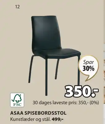 JYSK ASAA SPISEBORDSSTOL oferta