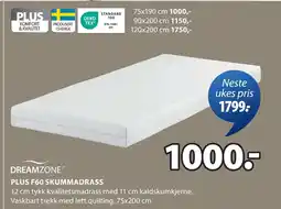 JYSK PLUS F60 SKUMMADRASS oferta