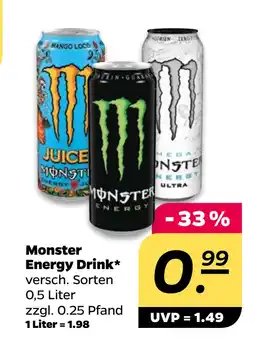 Netto Monster Energy Drink oferta