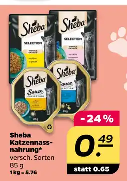 Netto Sheba Katzennassnahrung oferta