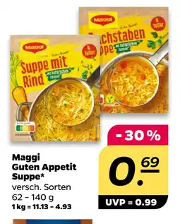 Netto Maggi Guten Appetit Suppe oferta