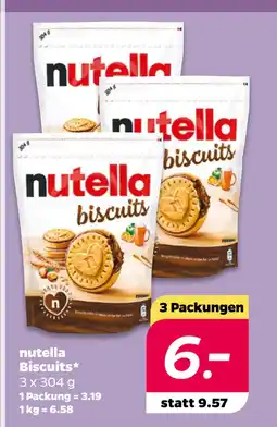 Netto nutella Biscuits oferta