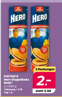 Netto FINTON’S Hero Doppelkeks Rolle oferta