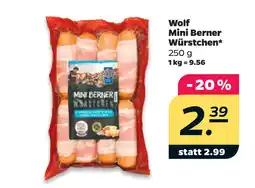 Netto Wolf Mini Berner Würstchen oferta