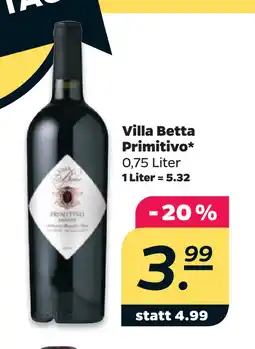 Netto Villa Betta Primitivo oferta