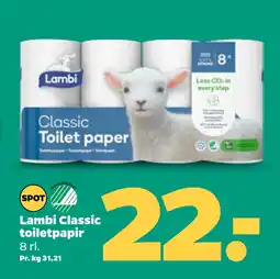 Netto Lambi Classic toiletpapir oferta